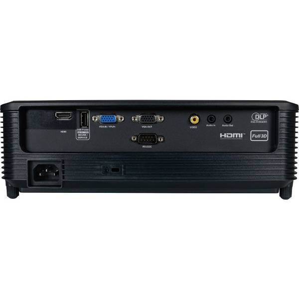 Videoproiector OPTOMA X341, 3300 ANSI, XGA, DLP 3D, Negru