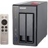 NAS Qnap TS-251+-2G, Intel Celeron Quad-Core 2.0GHz, 2 GB, 2 Bay, 4 x USB