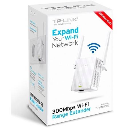 Access Point TP-LINK Range Extender TL-WA855RE, 1 x RJ-45, 2 antene externe, 300 Mbps