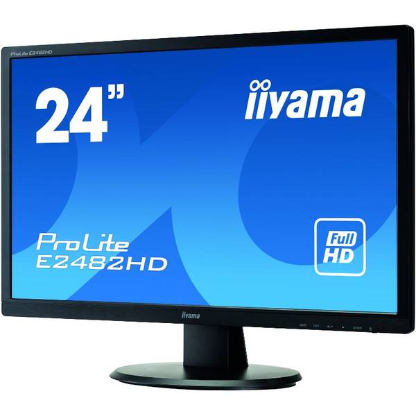 Monitor LED IIyama E2482HD-B1, 24", FHD, 5ms, Negru