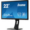 Monitor LED IIyama B2282HD, 21.5", FHD, 5ms, Negru