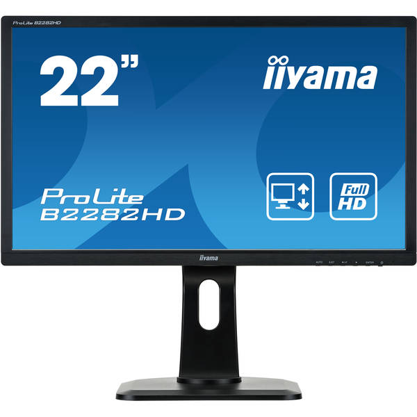 Monitor LED IIyama B2282HD, 21.5", FHD, 5ms, Negru