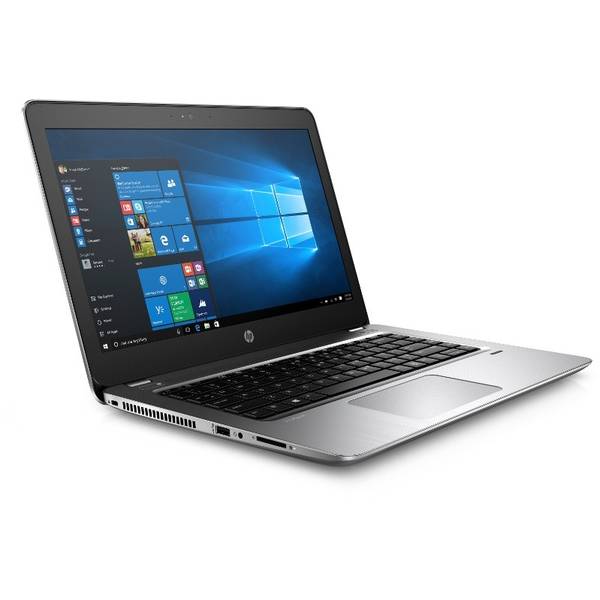 Laptop HP ProBook 440 G4, 14.0'' HD, Core i3-7100U 2.4GHz, 4GB DDR4, 500GB HDD, Intel HD 620, FingerPrint Reader, FreeDOS, Argintiu