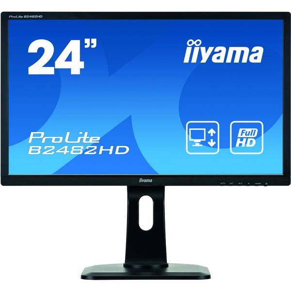 Monitor LED IIyama B2482HD-B1, 23.6", FHD, 5ms, Negru