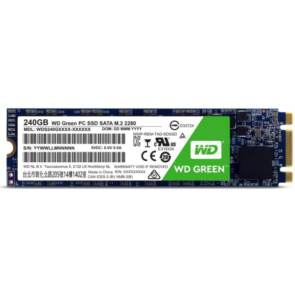 SSD WD Green 240GB SATA 3, M.2 2280