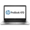 Laptop HP ProBook 470 G4, 17.3'' FHD, Core i5-7200U 2.5GHz, 8GB DDR4, 1TB HDD, Intel HD 620, FingerPrint Reader, Win 10 Pro 64bit, Argintiu