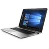 Laptop HP ProBook 470 G4, 17.3'' HD+, Core i5-7200U 2.5GHz, 4GB DDR4, 1TB HDD, Intel HD 620, FingerPrint Reader, FreeDOS, Argintiu