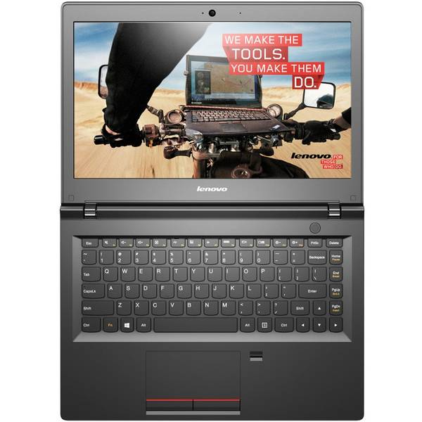 Laptop Lenovo E31-80, 13.3'' FHD, Core i7-6500U 2.5GHz, 4GB DDR3, 256GB SSD, Intel HD 520, FingerPrint Reader, FreeDOS, Negru