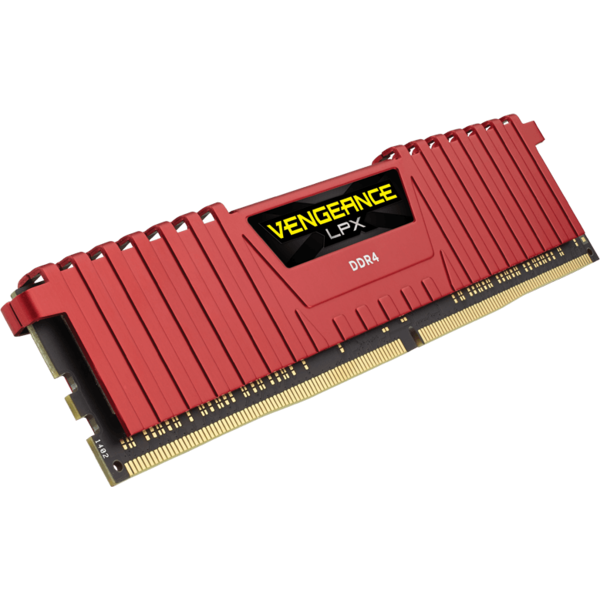 Memorie Corsair Vengeance LPX Red 8GB DDR4 2400MHz CL14 Kit Dual Channel