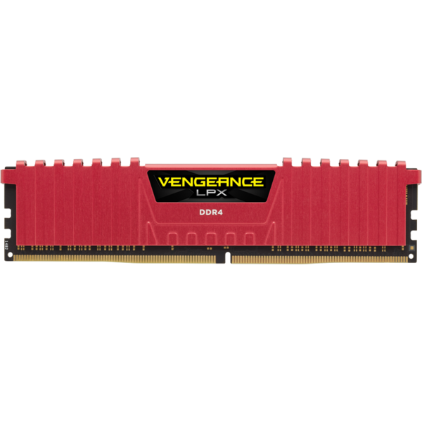 Memorie Corsair Vengeance LPX Red 8GB DDR4 2400MHz CL14 Kit Dual Channel