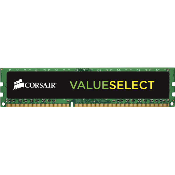 Memorie Corsair ValueSelect, 8GB DDR3, 1600MHz, CL11