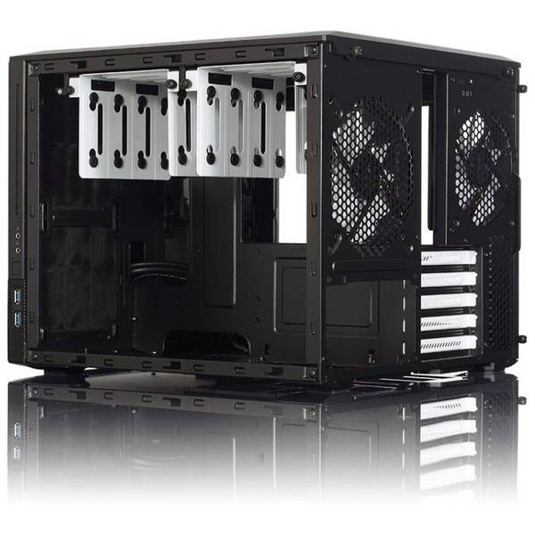 Carcasa Fractal Design Node 804, CubeTower, Fara sursa, Negru