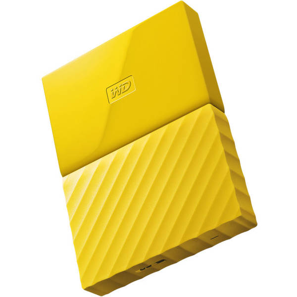 Hard Disk Extern WD My Passport, 1TB, USB 3.0, Yellow