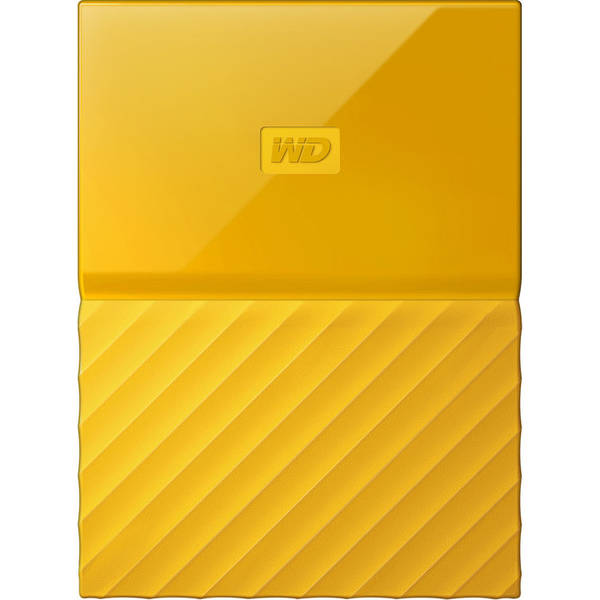 Hard Disk Extern WD My Passport, 1TB, USB 3.0, Yellow