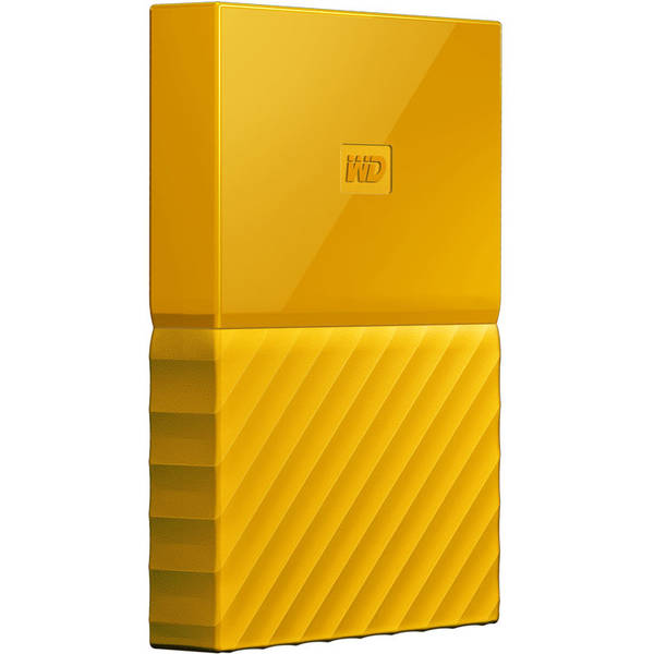 Hard Disk Extern WD My Passport, 1TB, USB 3.0, Yellow