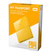 Hard Disk Extern WD My Passport, 3TB, USB 3.0, Yellow