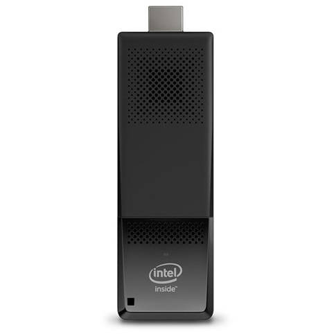Mini PC Intel Compute Stick, Atom x5-Z8330 1.44GHz, 2GB DDR3, 32GB eMMC, HD 400, FreeDOS, Negru