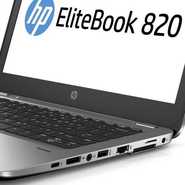 Laptop HP EliteBook 820 G3, 12.5'' FHD, Core i5-6200U 2.3GHz, 8GB DDR4, 256GB SSD, Intel HD 520, FingerPrint Reader, Win 10 Pro 64bit, Argintiu
