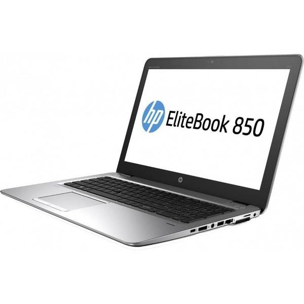 Laptop HP EliteBook 850 G3, 15.6'' HD, Core i5-6300U 2.4GHz, 8GB DDR4, 500GB HDD, Intel HD 520, FingerPrint Reader, Win 7 Pro 64bit + Win 10 Pro 64bit, Argintiu