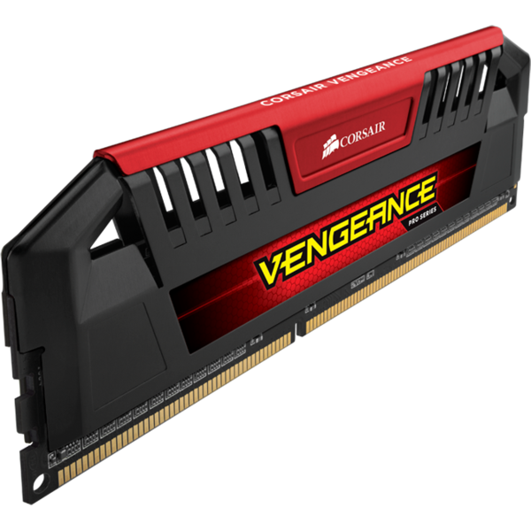 Memorie Corsair Vengeance Pro Series Red 32GB DDR3 1600MHz CL9, Kit Quad Channel