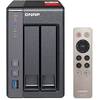 NAS Qnap TS-251+-8G, Intel Celeron Quad-Core 2.0GHz , 2 Bay, 4 x USB, 1 x HDMI