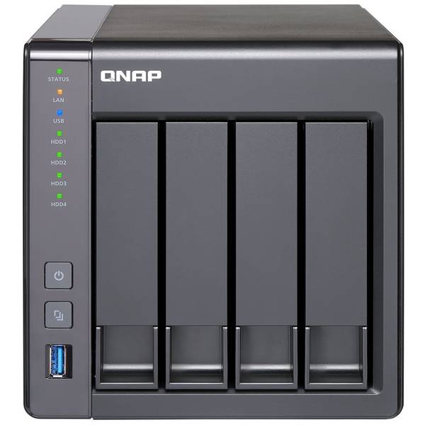 NAS Qnap TS-451+-8G, Intel Celeron Quad-Core  2.00GHz , 4 Bay, 4 x USB, 2 x LAN