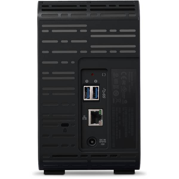 NAS My Cloud EX2 Ultra, Marvell ARMADA 385 1.3 GHz, 2 Bay, 2 x USB, 1 x LAN, WDBVBZ0040JCH