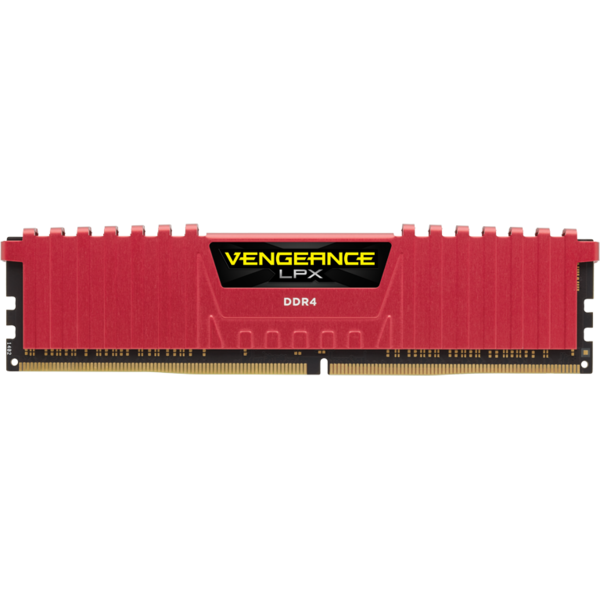 Memorie Corsair Vengeance LPX Red 8GB DDR4 3200MHz CL16 Kit Dual Channel