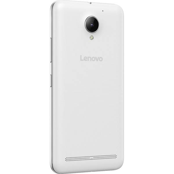 Smartphone Lenovo Vibe C2 Power, Dual SIM, 5.0'' IPS LCD Multitouch, Quad Core 1.00GHz, 2GB RAM, 16GB, 8MP, 4G, Alb