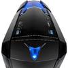 Carcasa Inter-Tech Q2 Illuminator Blue, MiddleTower, Fara sursa, Negru