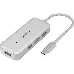 Hub USB Orico TC4U-U3 , USB 3.0, Argintiu