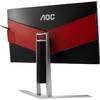 Monitor LED AOC Gaming AG241QX, 23.8", 2K, 1ms, Negru
