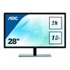 Monitor LED AOC U2879Vf, 28", 4K UHD, 1ms, Negru