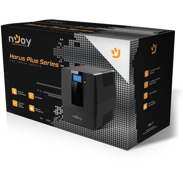 UPS nJoy Horus 1000 Plus, 1000 VA, 600 W