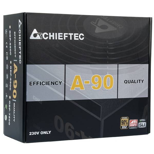 Sursa Chieftec A-90 GDP-650C, ATX, 650W, Negru