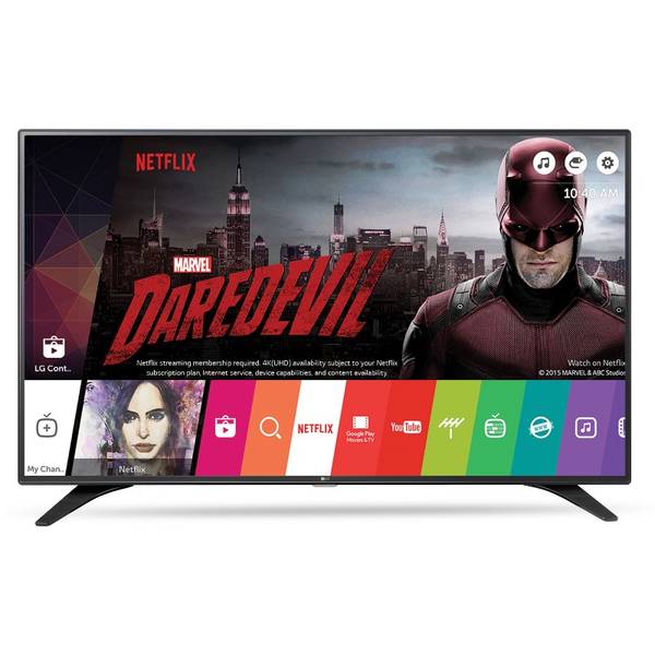 Televizor LED LG Smart TV 55LH6047, 139cm, Full HD, Negru