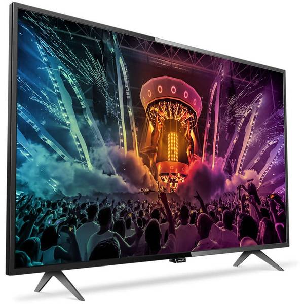 Televizor LED Philips Smart TV 55PUH6101/88, 139cm, 4K UHD, Negru