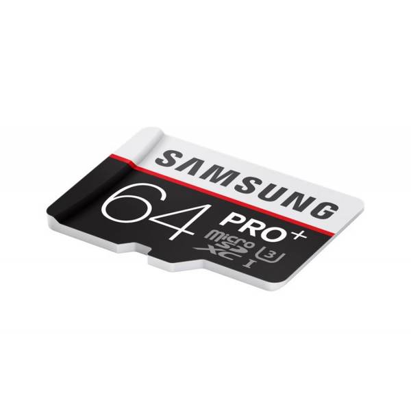 Card Memorie Samsung Micro SDXC PRO PLUS UHS-I U3 64GB Clasa 10 + Adaptor SD