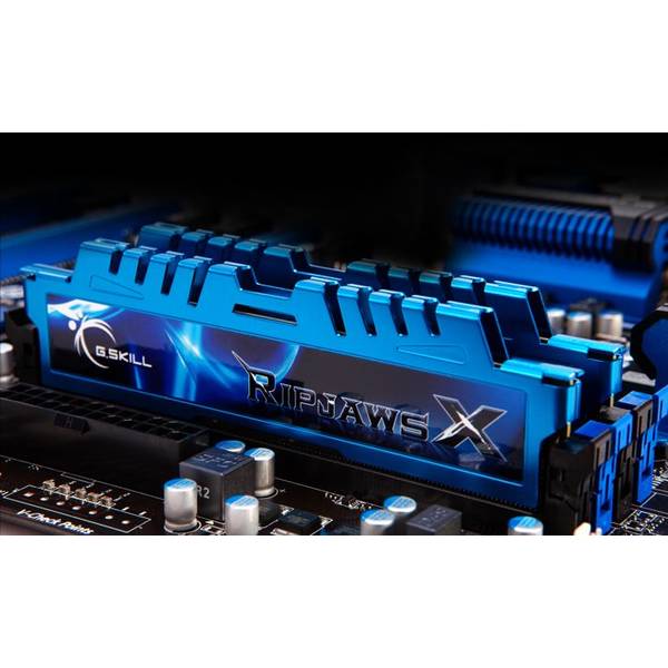 Memorie G.Skill RipjawsX 32GB DDR3 1600MHz, CL9 Kit Quad Channel