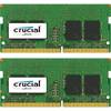 Memorie Notebook Crucial CT2K8G4SFS824A, 16GB, DDR4, 2400MHz, CL17, 1.2V, Single Ranked x8, Kit Dual Channel