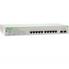 Switch ALLIED TELESIS AT-GS950/10PS, 10 x LAN Gigabit, 2 x SFP Combo