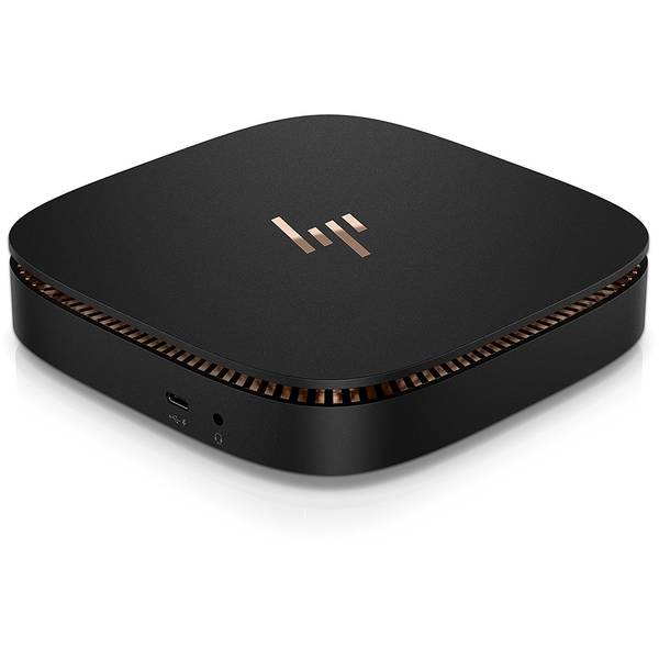 Mini PC HP Slice G1, Core i5-6500T 2.5GHz, 4GB DDR4, 128GB SSD, Intel HD 530, Win 10 Pro 64bit, Negru