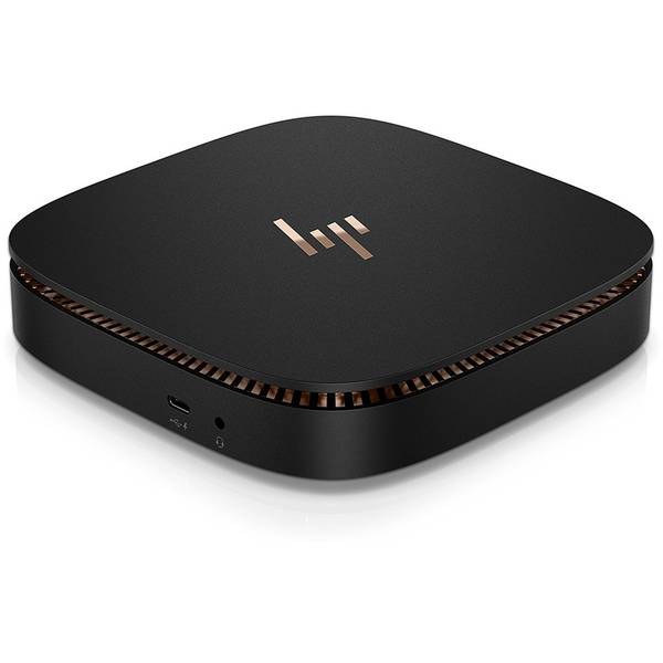 Mini PC HP Slice G1, Core i5-6500T 2.5GHz, 8GB DDR4, 256GB SSD, Intel HD 530, Win 10 Pro 64bit, Negru