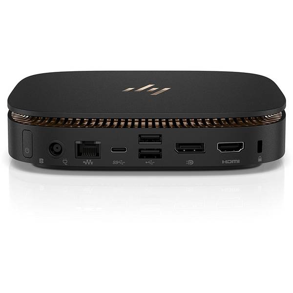 Mini PC HP Slice G1, Core i5-6500T 2.5GHz, 8GB DDR4, 256GB SSD, Intel HD 530, Win 10 Pro 64bit, Negru