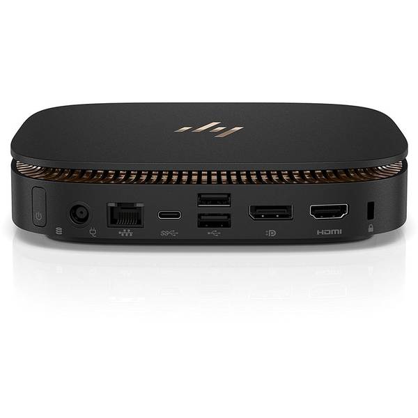 Mini PC HP Slice G1, Core i5-6500T 2.5GHz, 4GB DDR4, 256GB SSD, Intel HD 530, Win 10 Pro 64bit, Negru