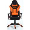 Scaun Gaming Inaza Dreadnought, Black/Orange