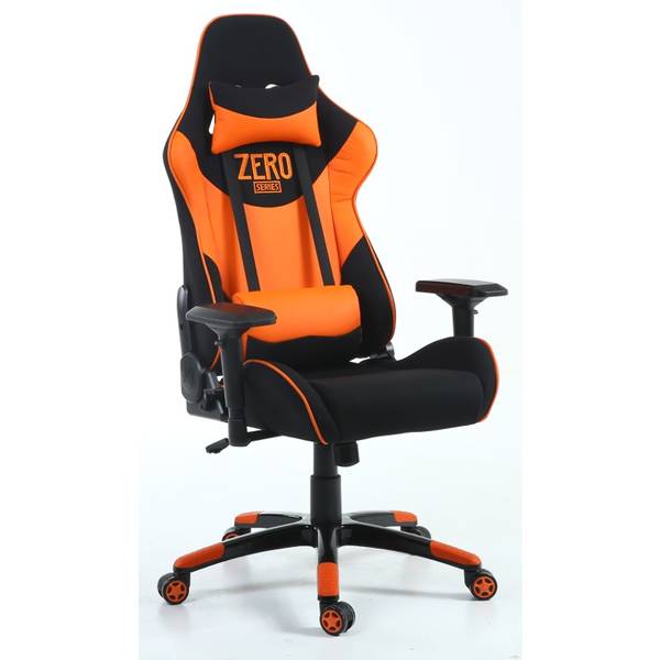 Scaun Gaming Inaza Dreadnought, Black/Orange