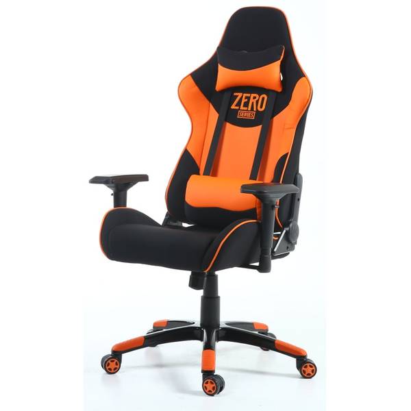Scaun Gaming Inaza Dreadnought, Black/Orange