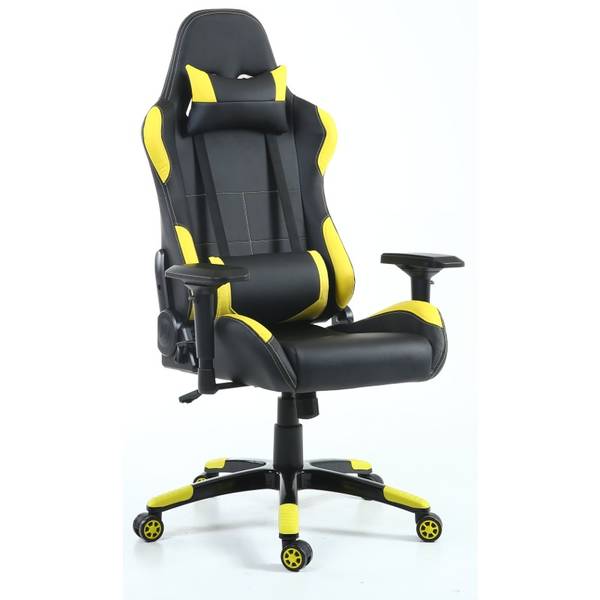 Scaun Gaming Inaza Vespa, Black/Yellow