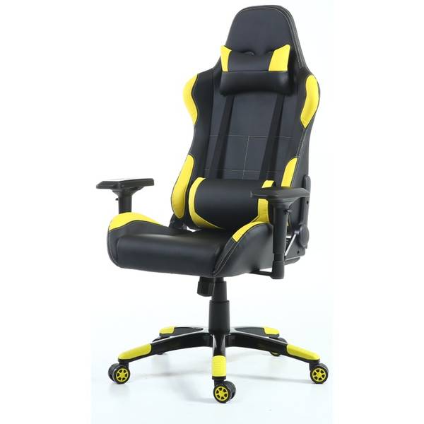 Scaun Gaming Inaza Vespa, Black/Yellow